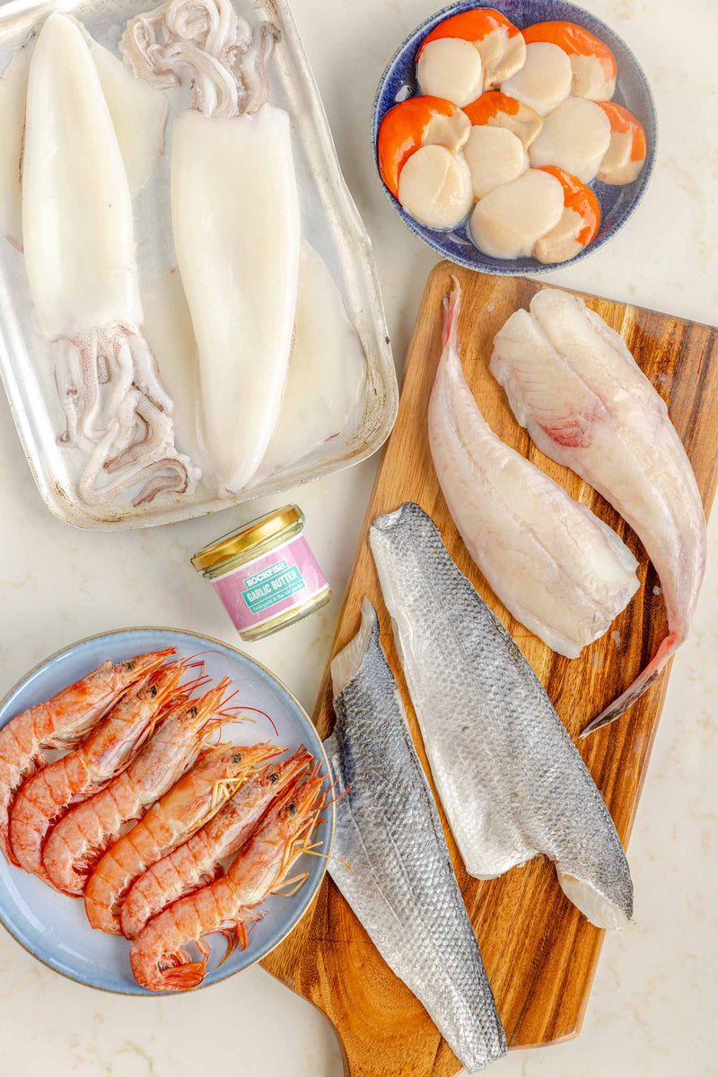 Premium Seafood BBQ Box Rockfish Online Seafood Market