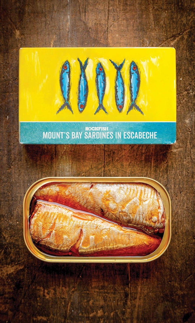 Rockfish Mount's Bay Sardines in Escabeche - Premium Tinned Seafood