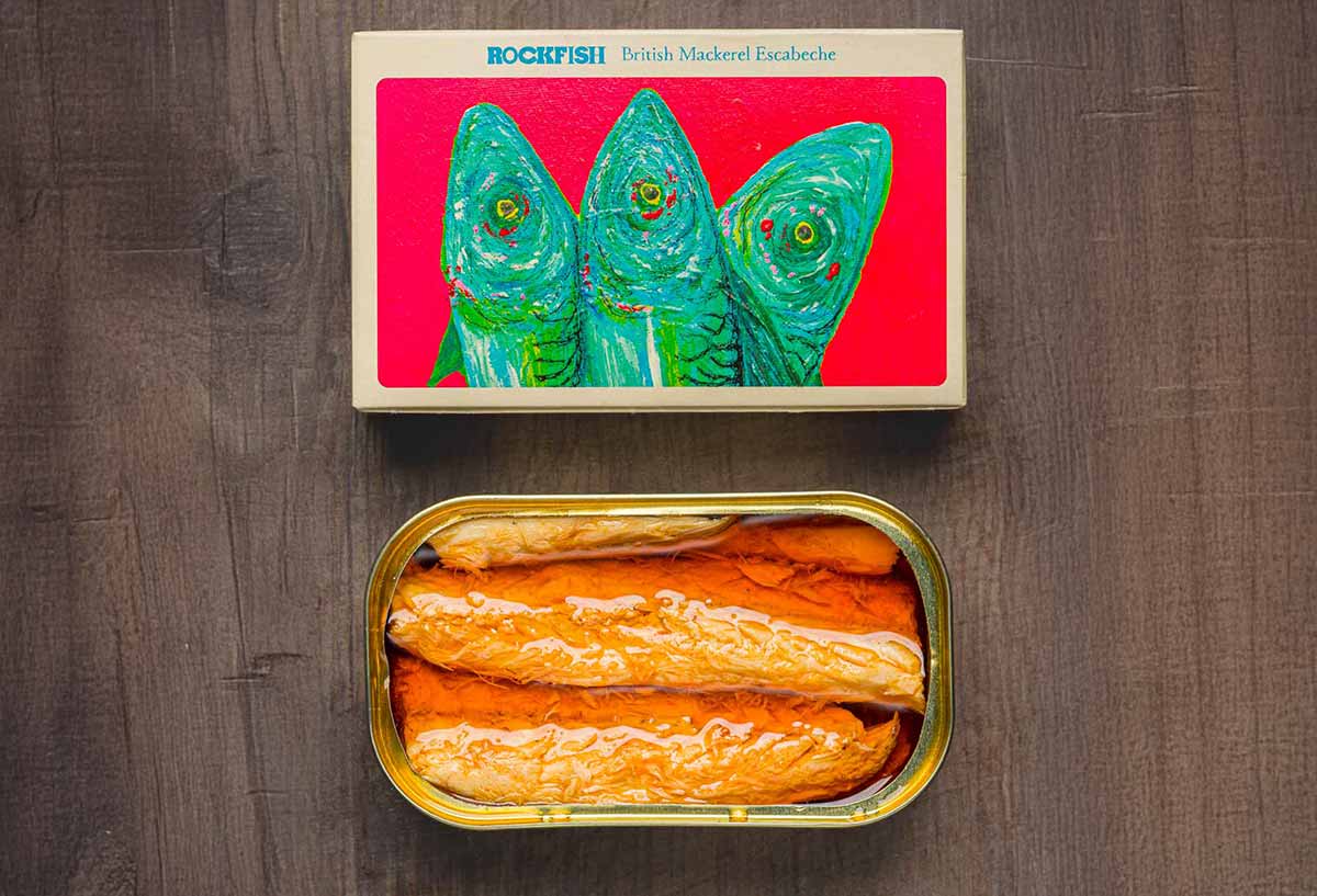 Rockfish Tinned British Mackerel - mobile