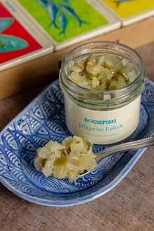 rockfish jalapeño relish the perfect tinned fish accompaniment