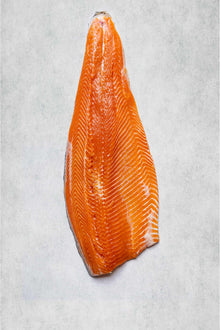 Whole side of chalk stream trout from Rockfish