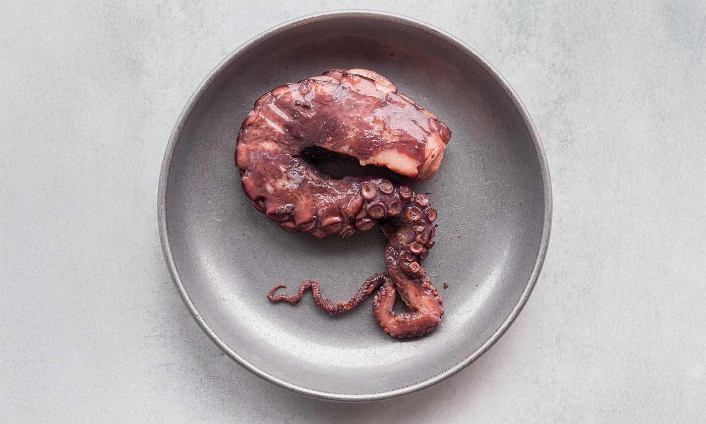 Cooked Salcombe Octopus