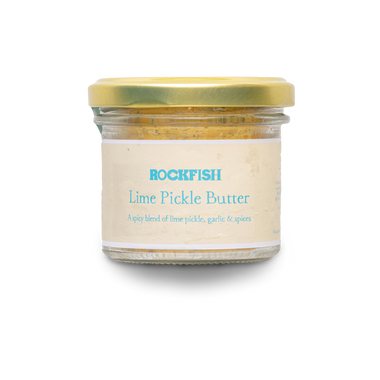 Rockfish Lime Pickle Butter