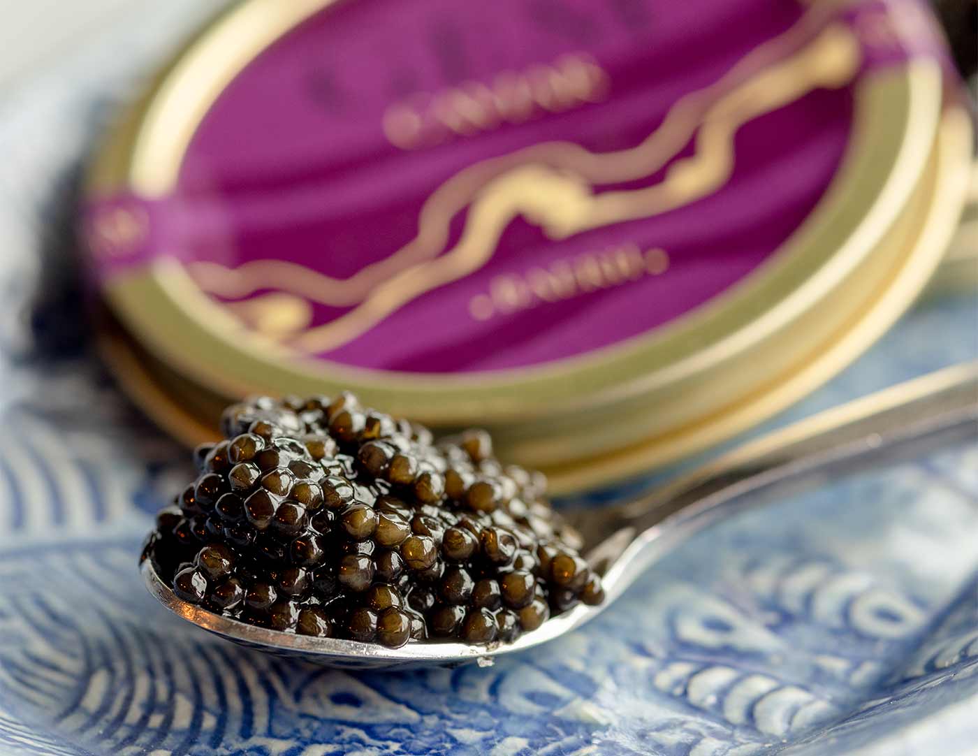 A spoonful of Gem caviar - Baerii