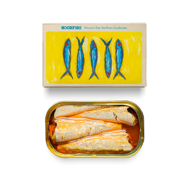 Rockfish Tinned Sardine Escabeche