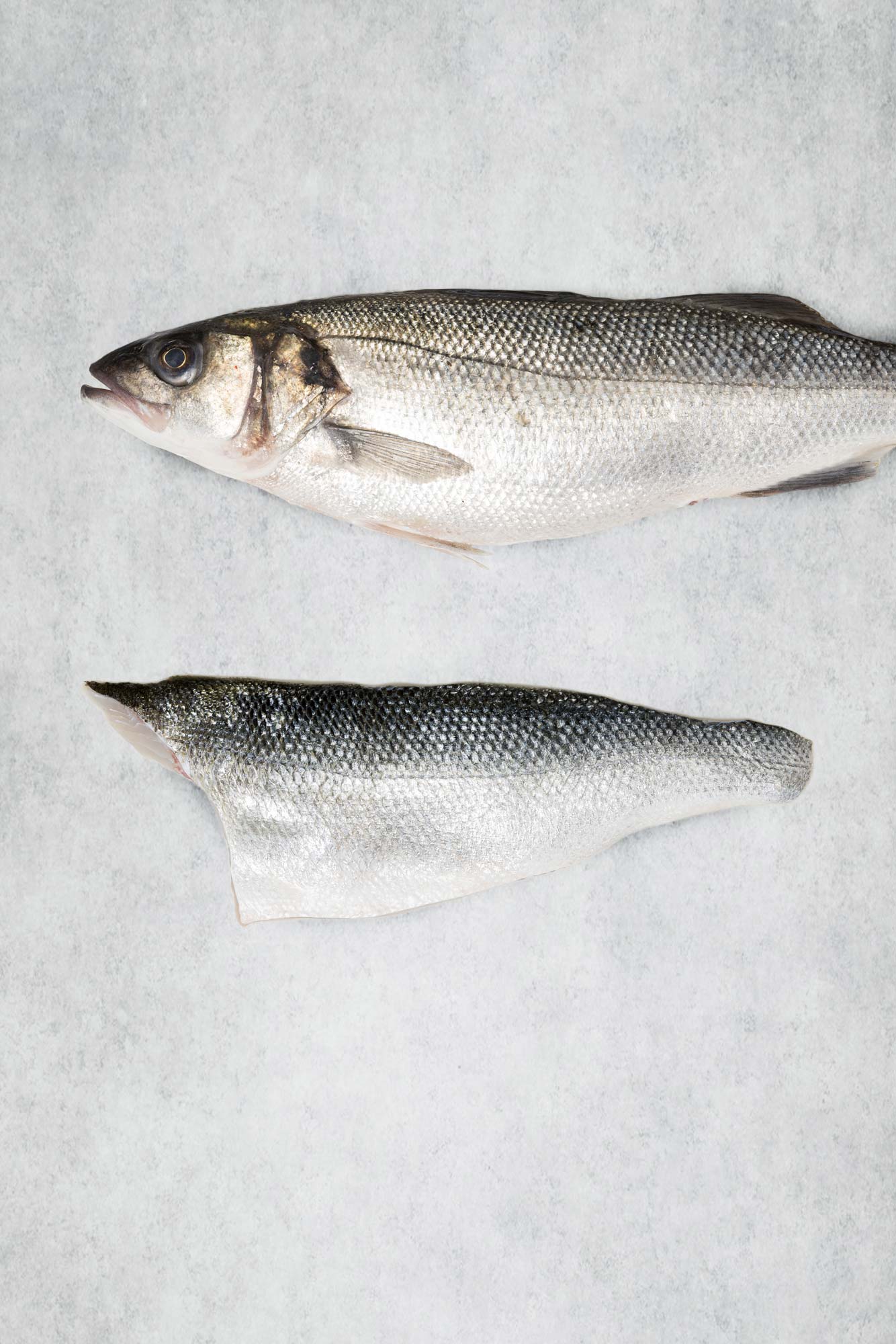 Fresh British Sea Bass fillet