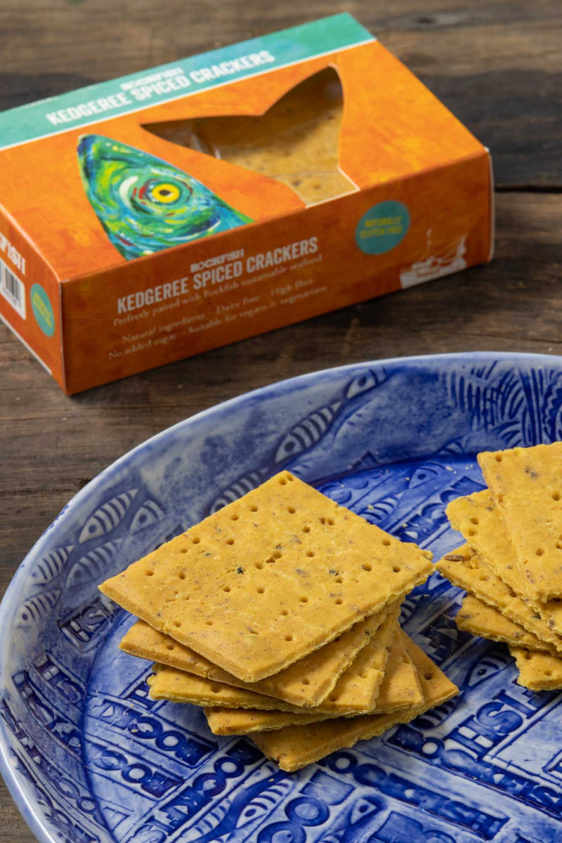 Kedgeree Spiced Crackers Rockfish