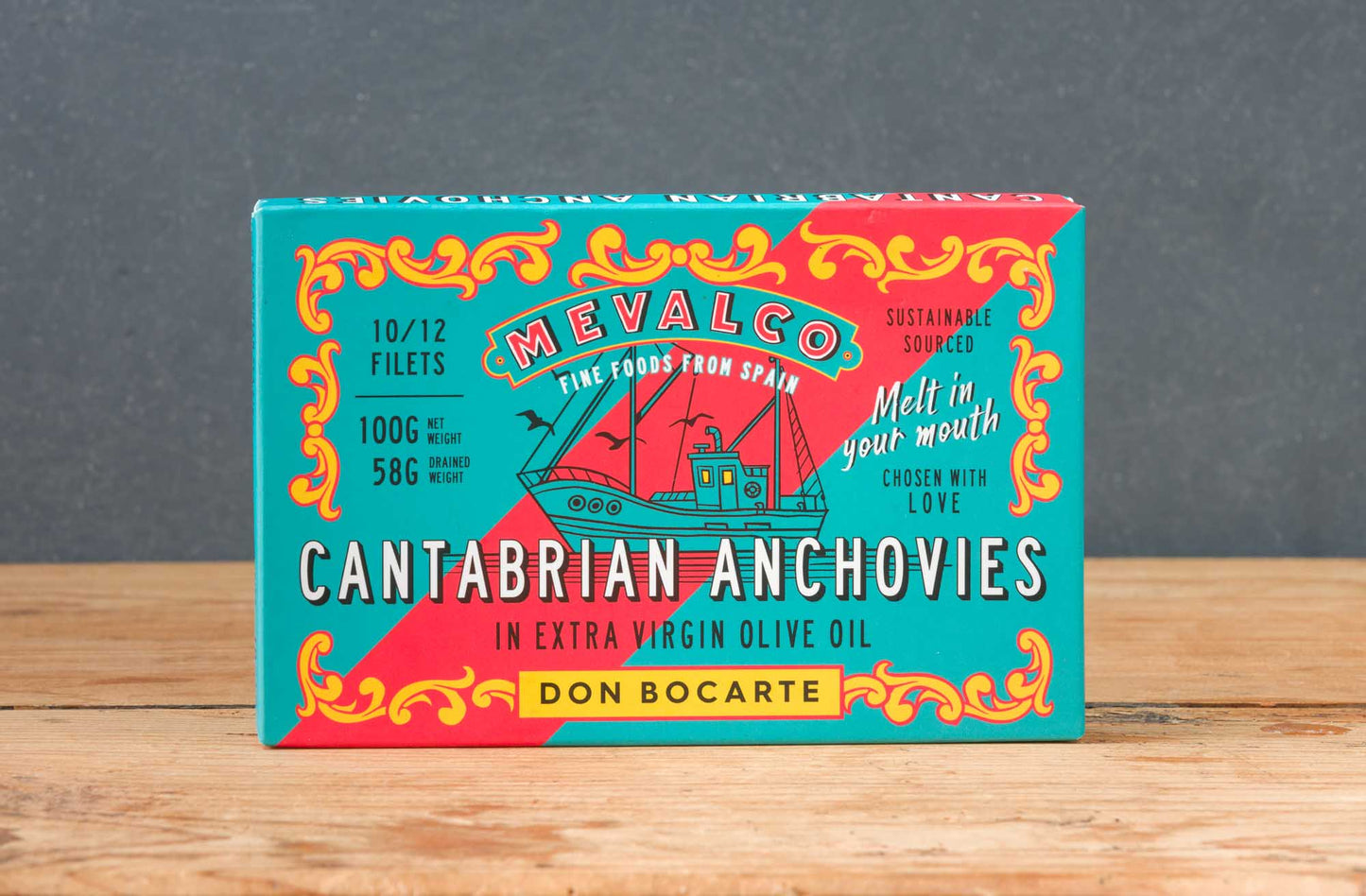 Mevalco/Don Bocarte Cantabrian Anchovies
