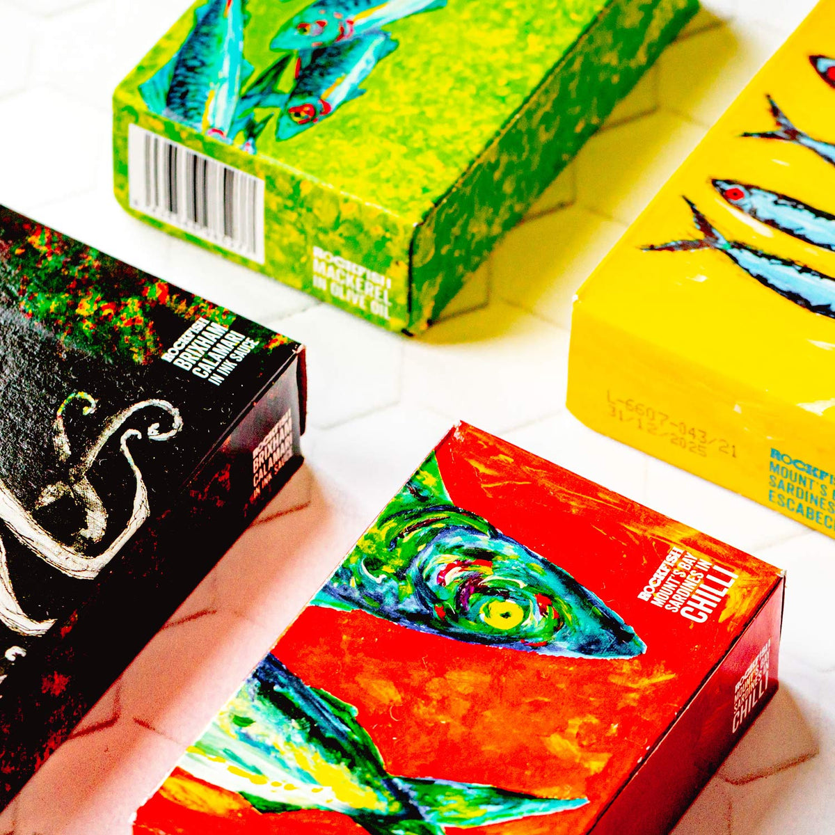 Tinned British Seafood Gift Pack Rockfish