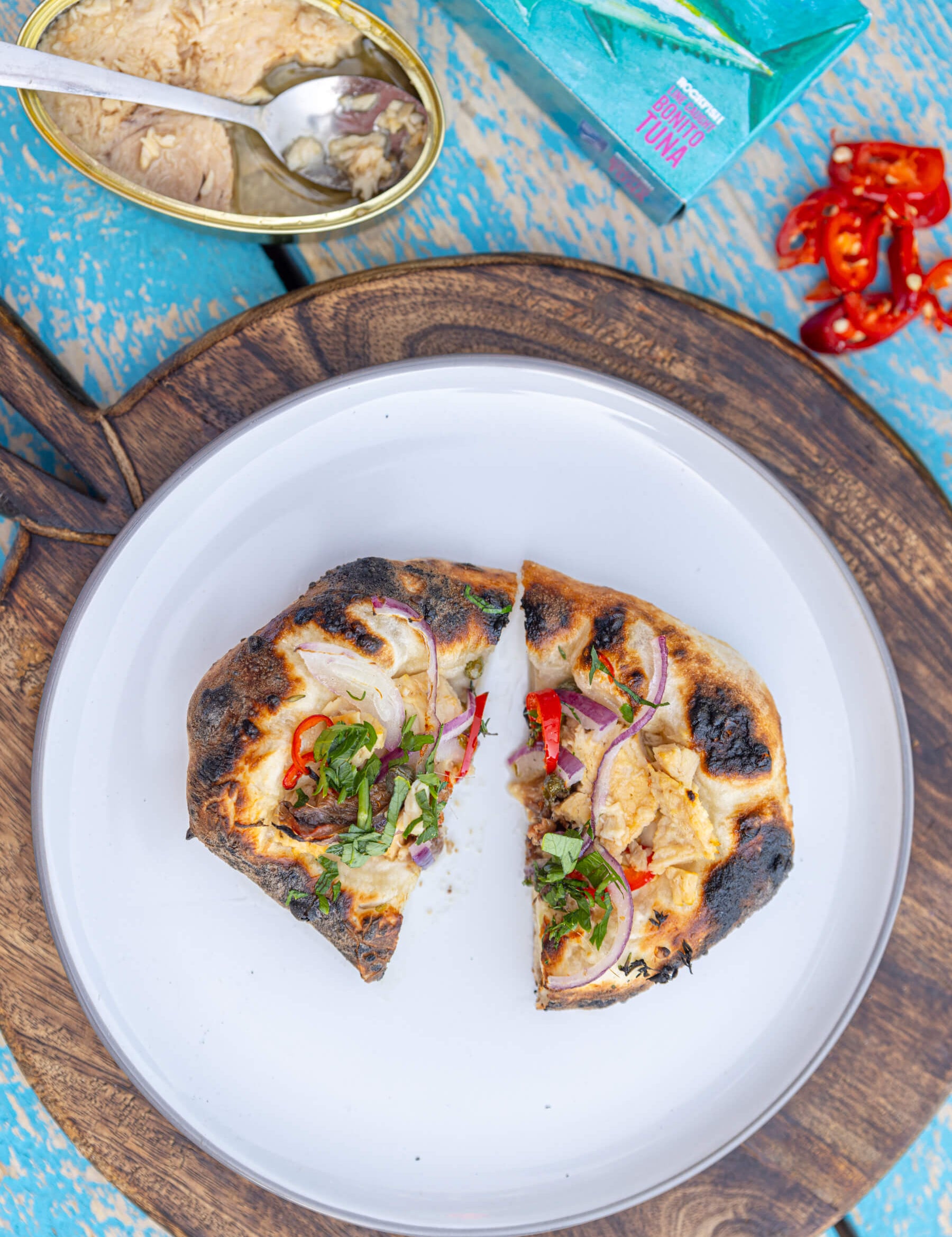 Rockfish Tuna & Chilli Flatbread Recipe