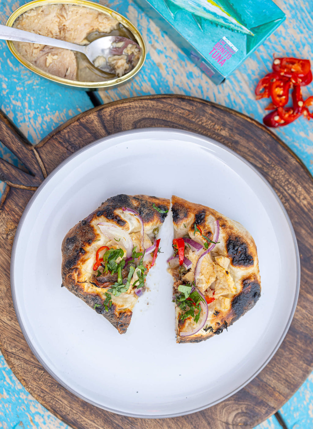 Rockfish Tuna & Chilli Flatbread Recipe