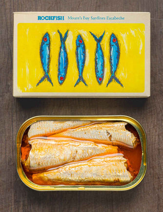 Rockfish Mount's Bay Sardines Escabeche
