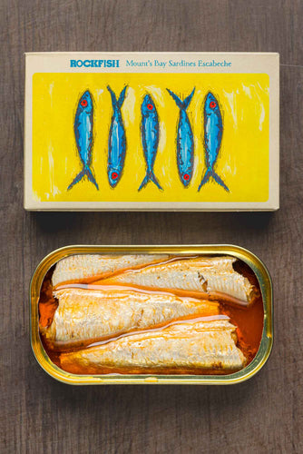 Rockfish Mount's Bay Sardines Escabeche