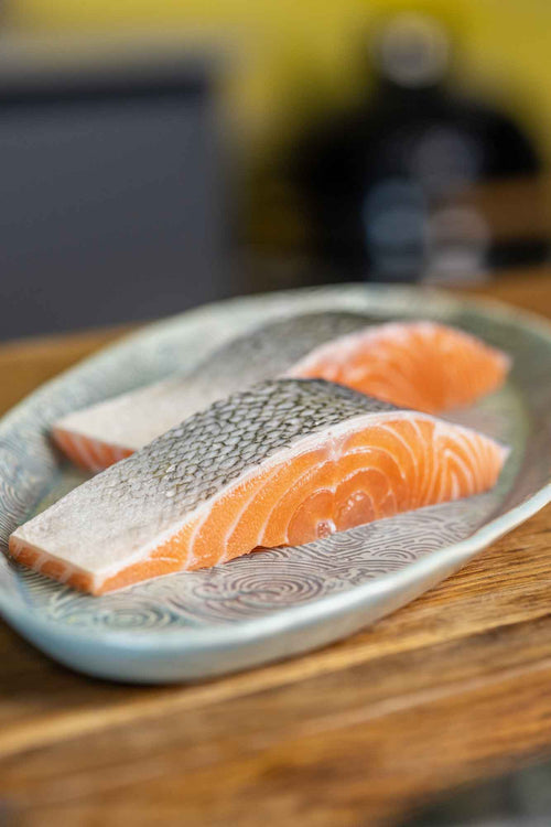 Glenarm salmon filleted by Rockfish
