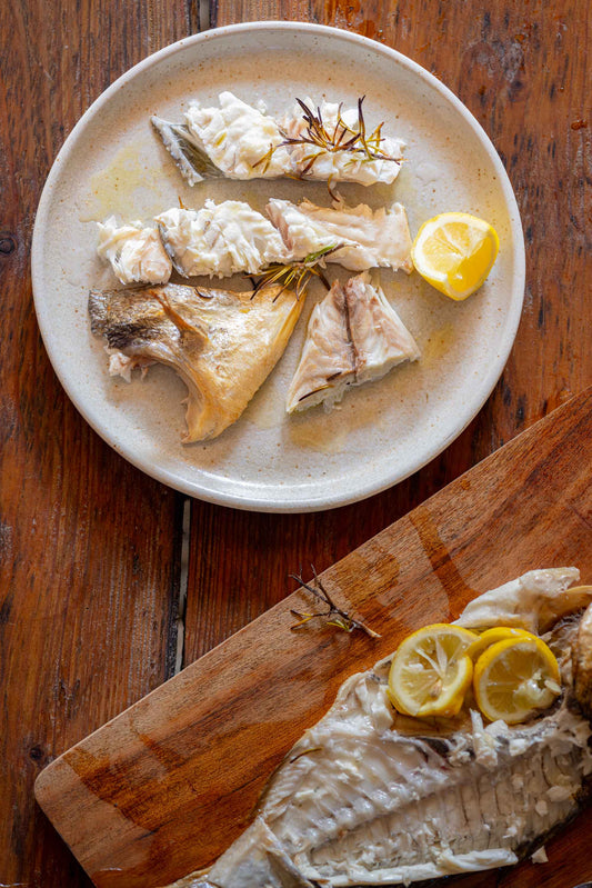 Baked Sea Bream with Rosemary & Lemon