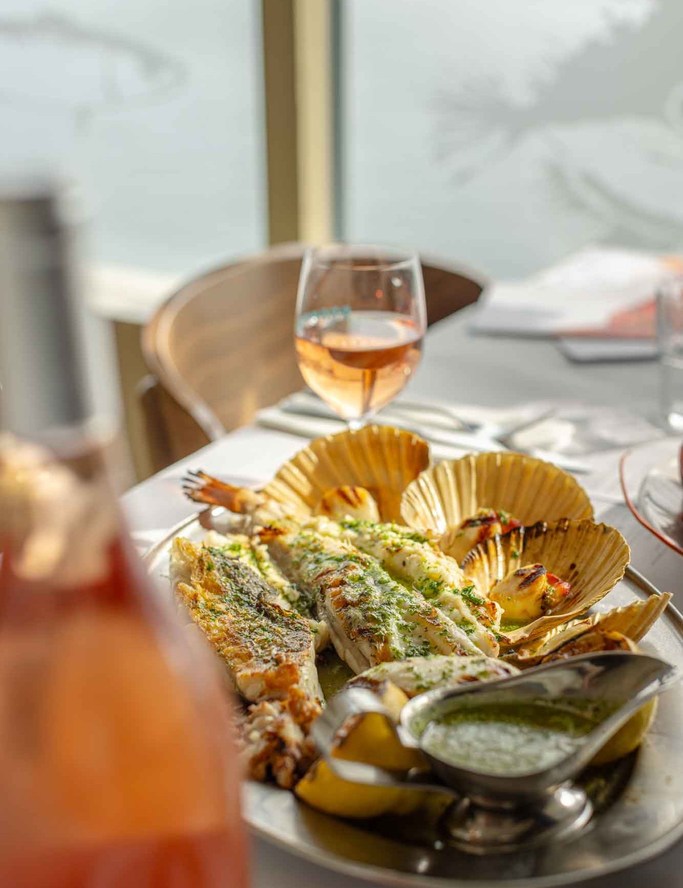 The Quayside Grill: A British Seafood Feast for Two