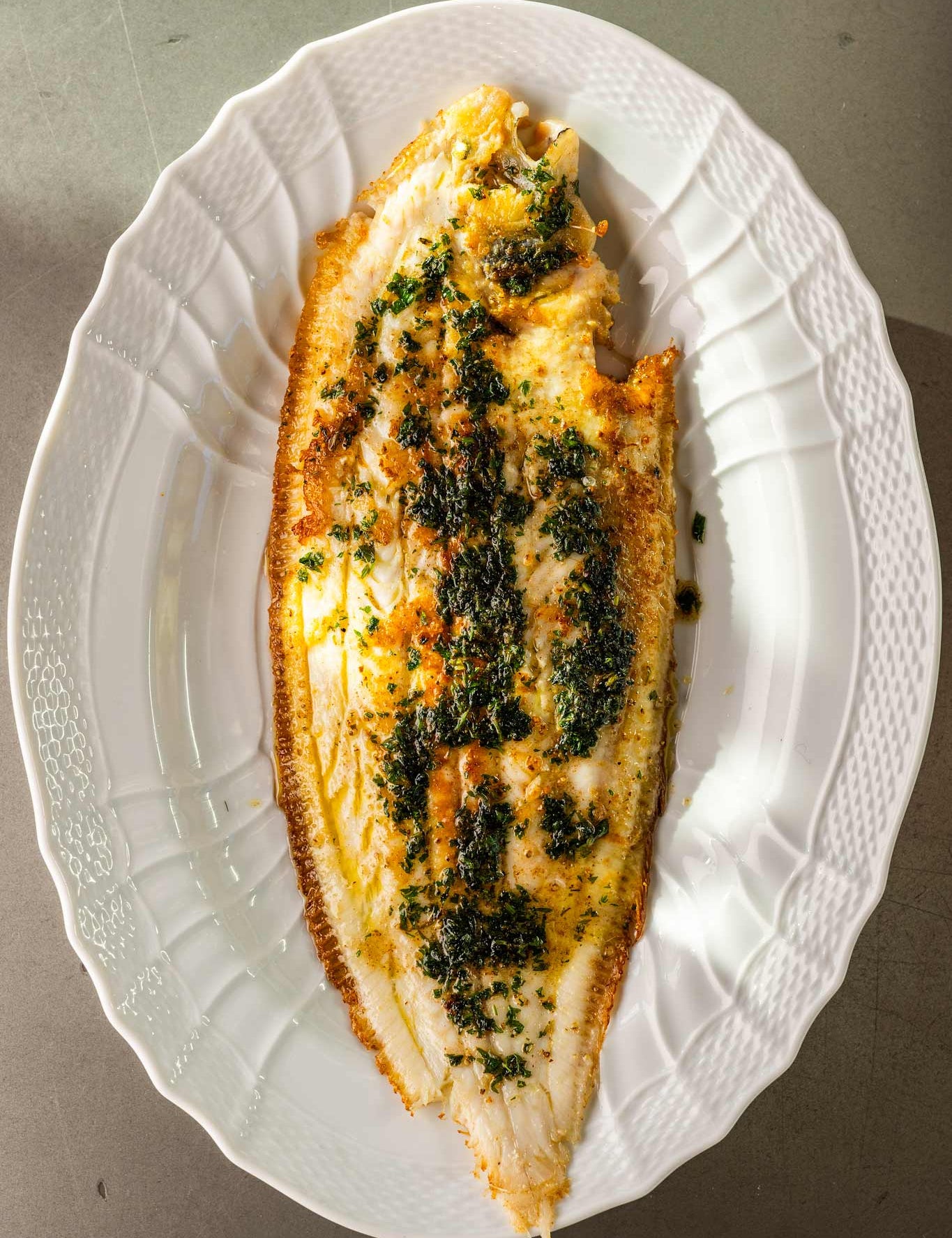 Dover sole Meunière