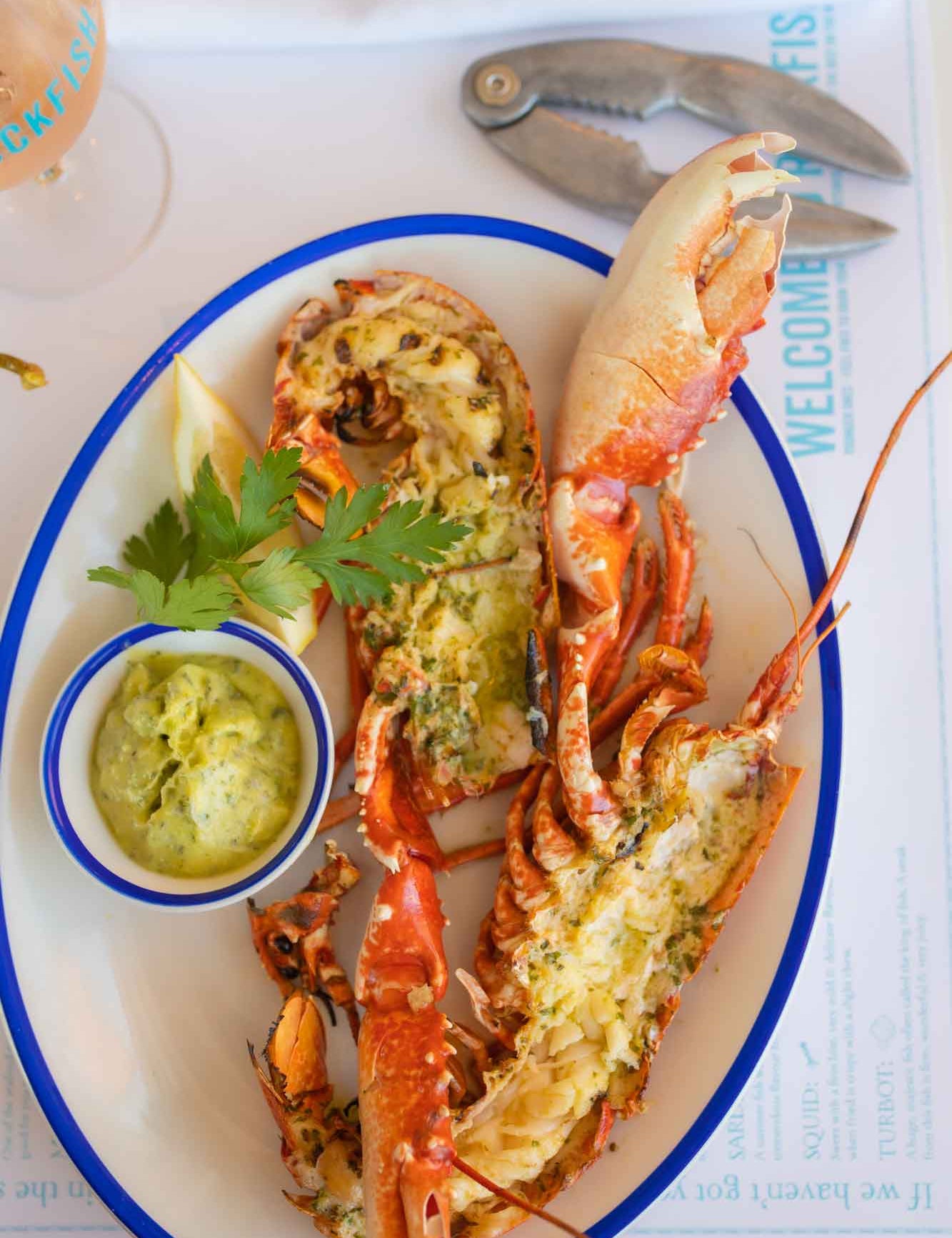 FRESH LOBSTER LANDED DAILY