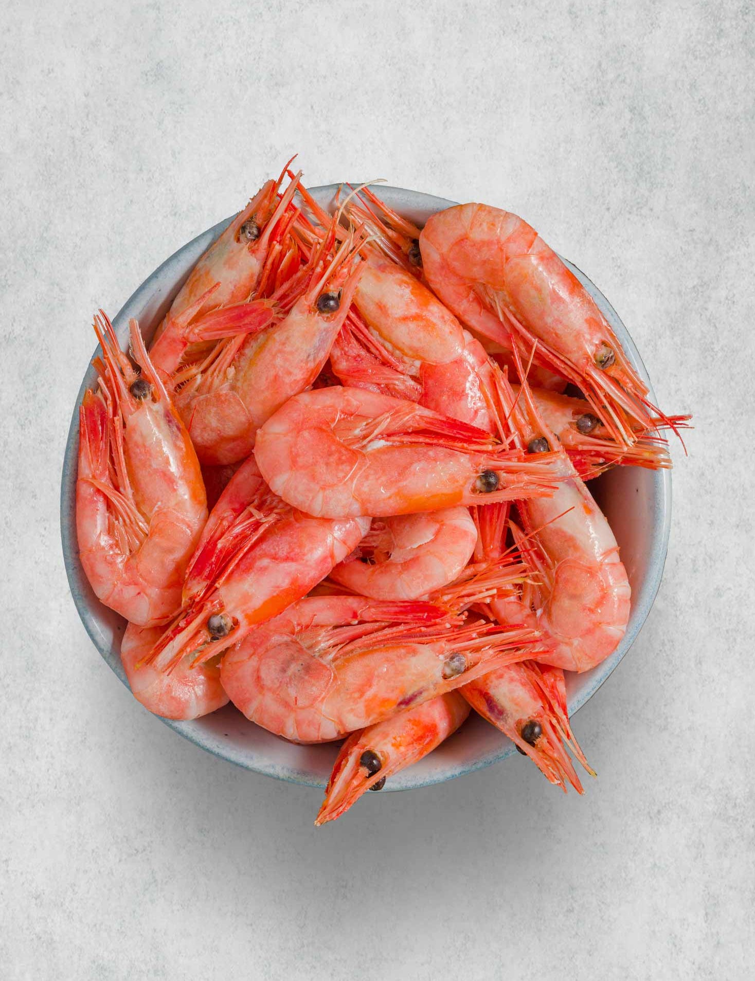 Eating our shell on Prawns