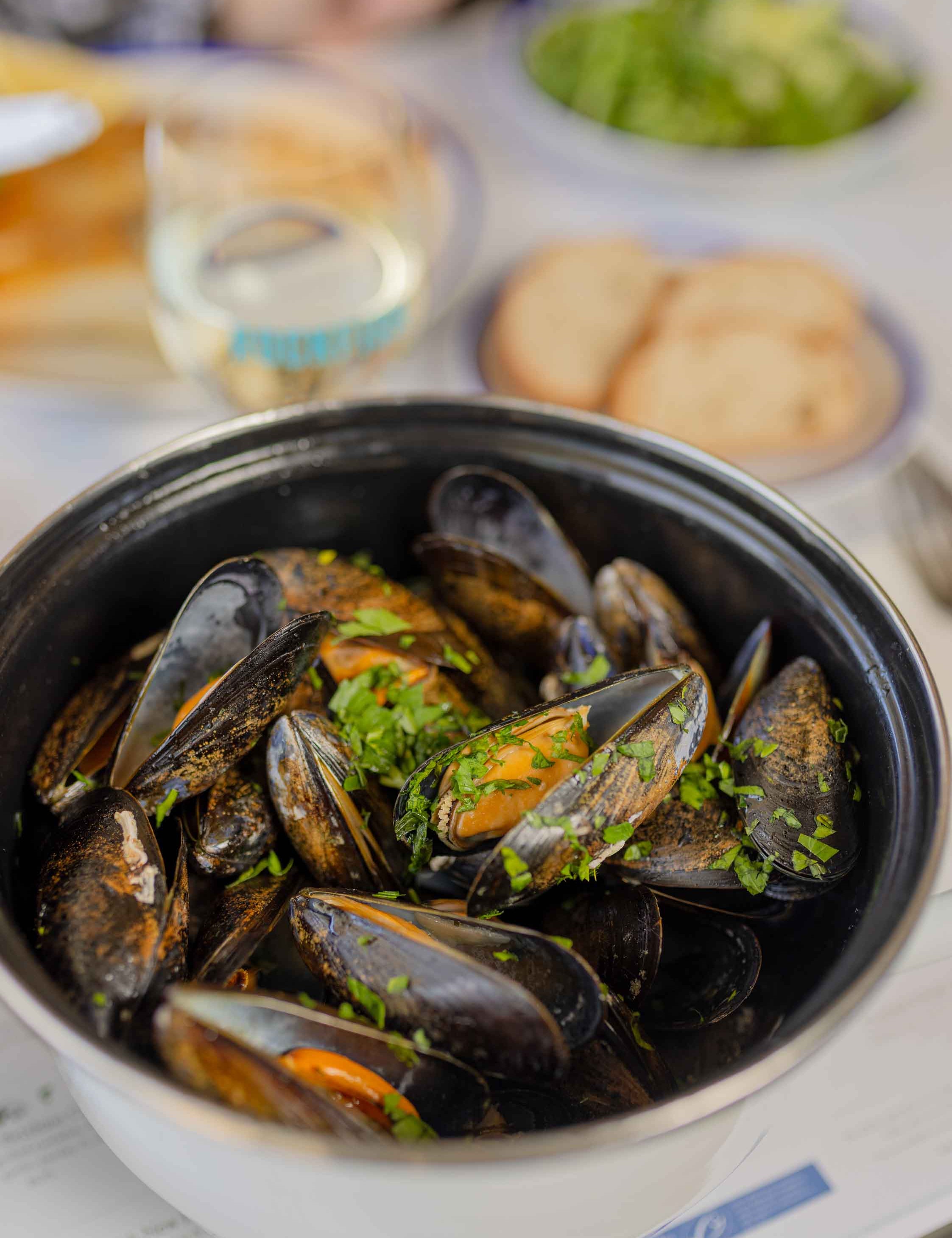 Cooked Mussels