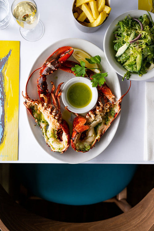 Rockfish lobster feast