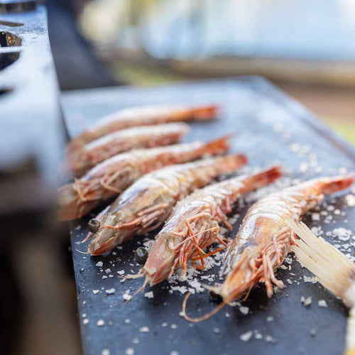 Prawns on the BBQ