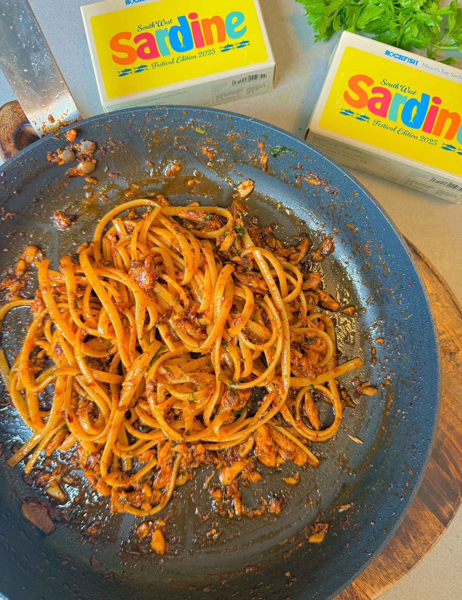 Tinned Sardine Ragu Recipe