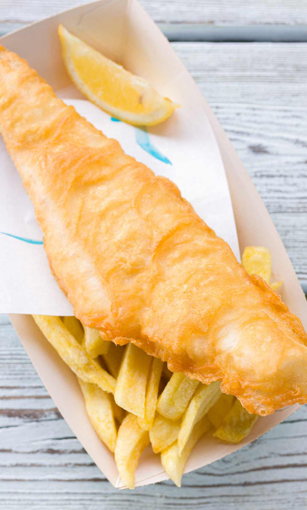 Fish and chips by Rockfish