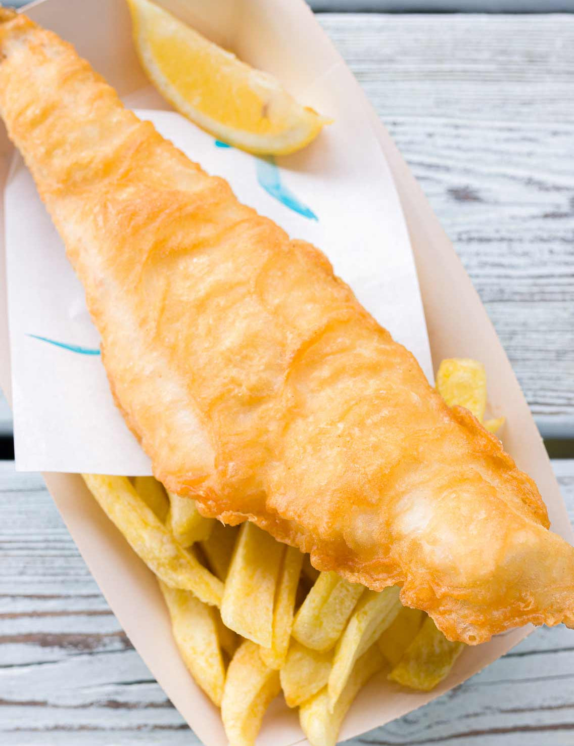 Fish and chips by Rockfish