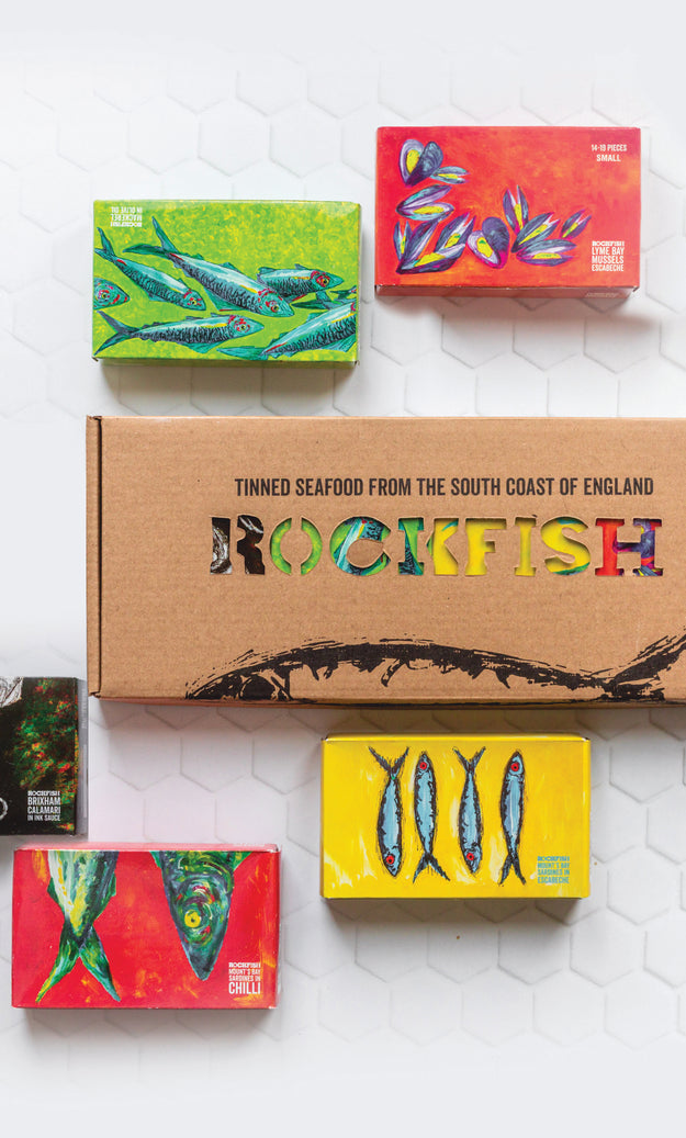 Rockfish Sardine Artwork