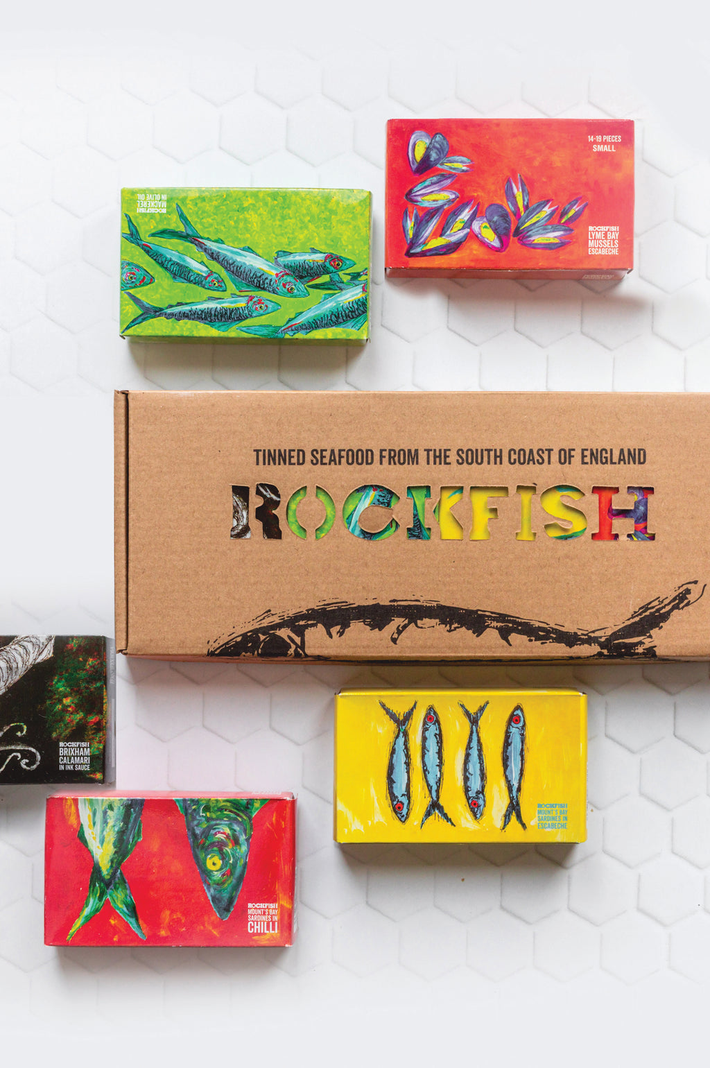 Rockfish Sardine Artwork