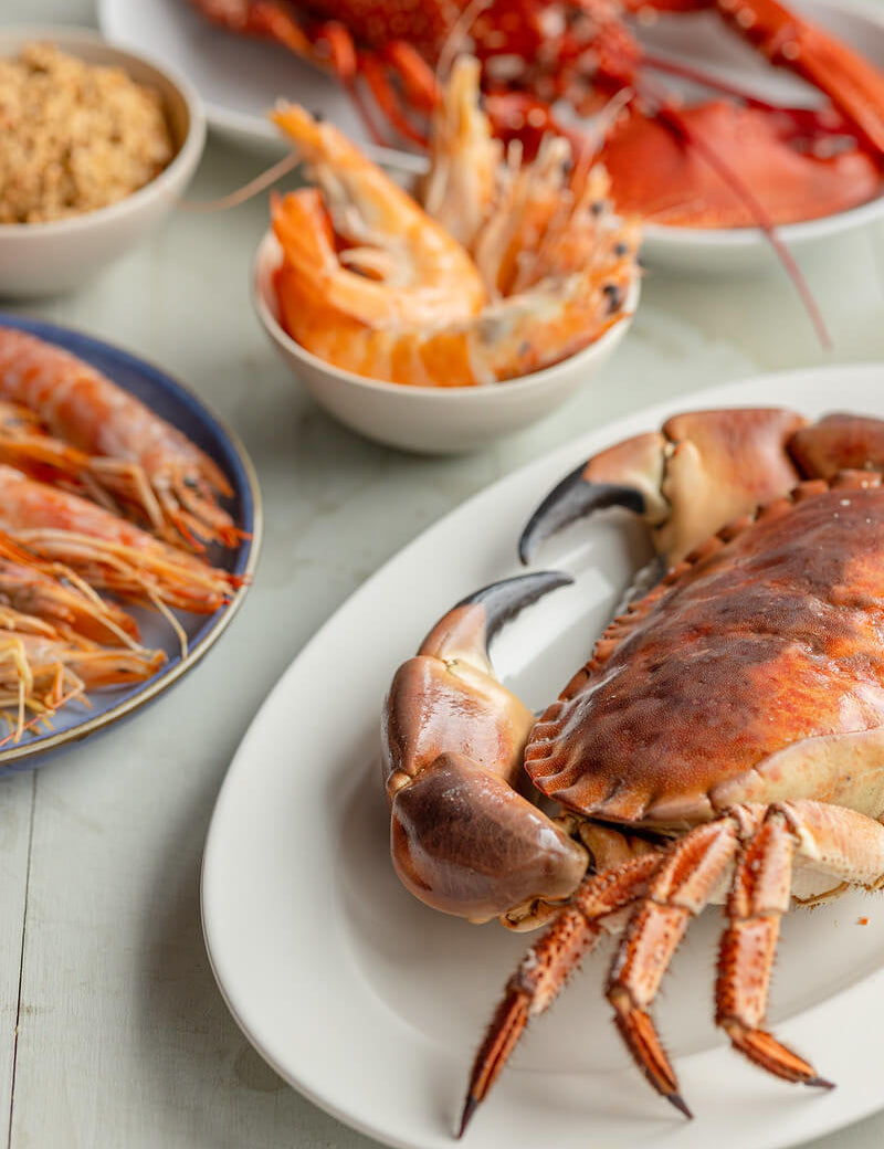 Cooked shellfish range