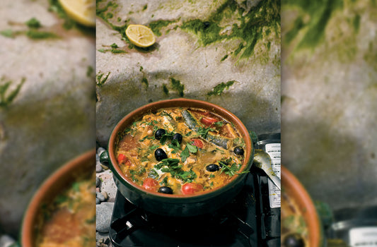 Roasted Mackerel with North African Spices