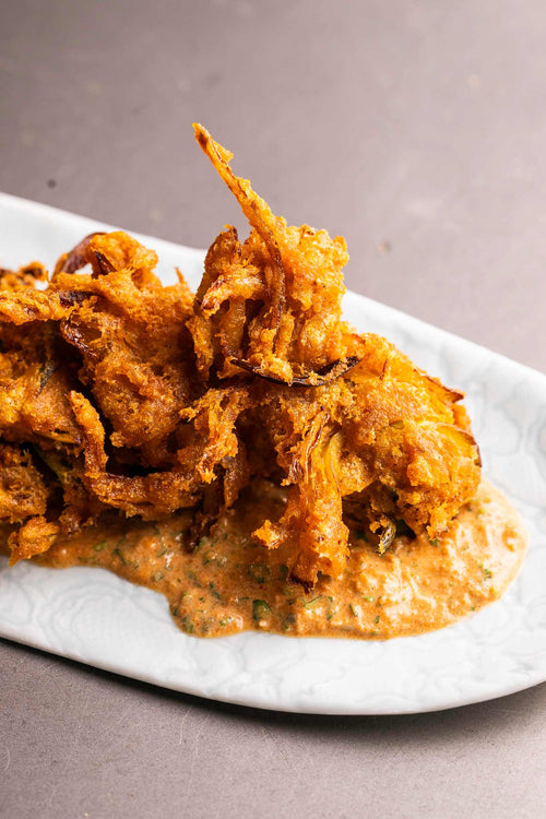 Tinned fish pakoras
