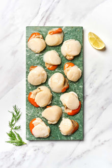 Diver caught scallops from Rockfish