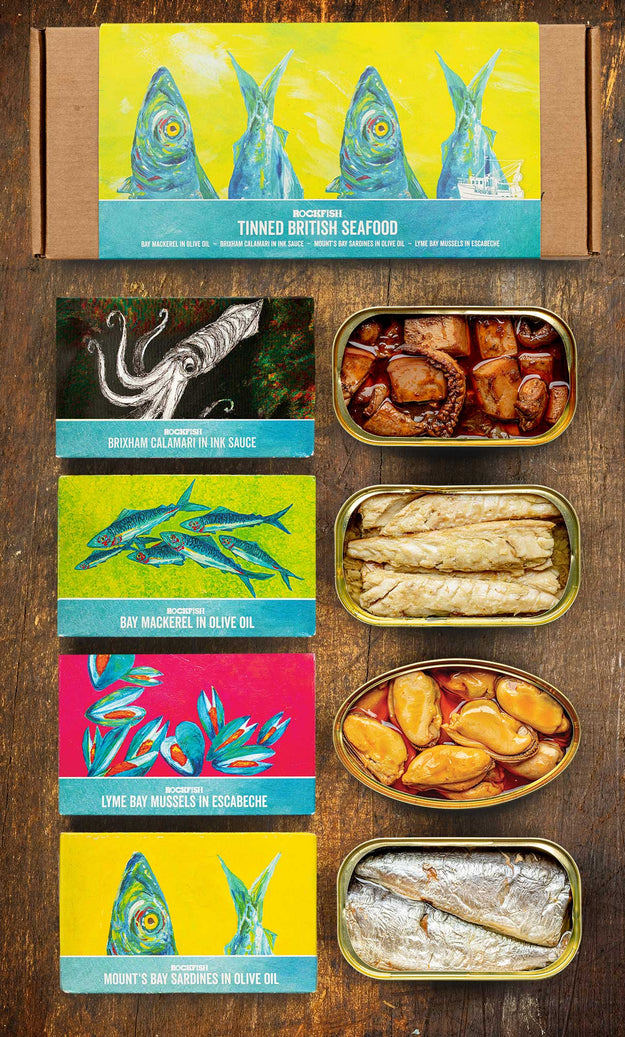 Tinned British Seafood Gift Pack