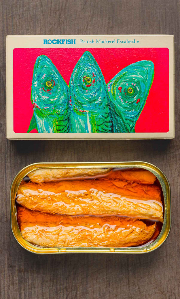 Rockfish Tinned British Mackerel Escabeche 