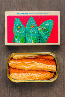 Rockfish Tinned British Mackerel Escabeche - mobile