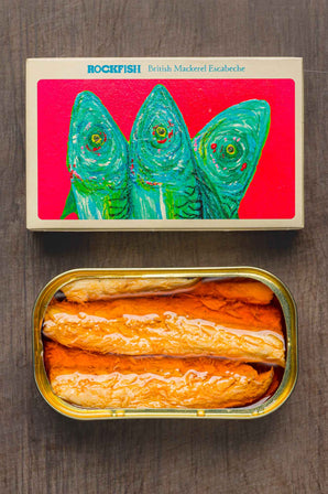 Rockfish Tinned British Mackerel Escabeche 