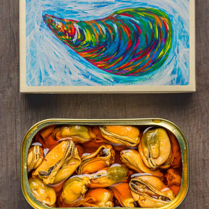 Tinned Lyme Bay Mussels - Escabeche