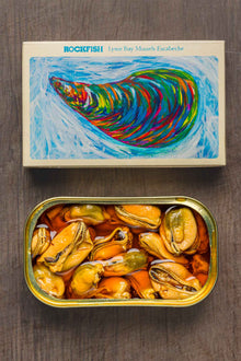 Rockfish Tinned Lyme Bay Mussels Escabeche - mobile