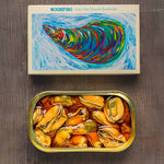 Rockfish tinned British mussels escabeche - mobile