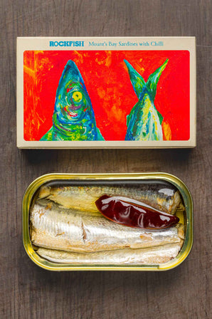 Rockfish Tinned Mount's Bay Sardine in Chilli oil