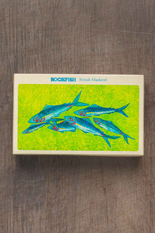 Rockfish Tinned British Mackerel - in sunflower oil - mobile