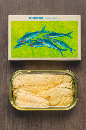 Rockfish Tinned British Mackerel - in sunflower oil