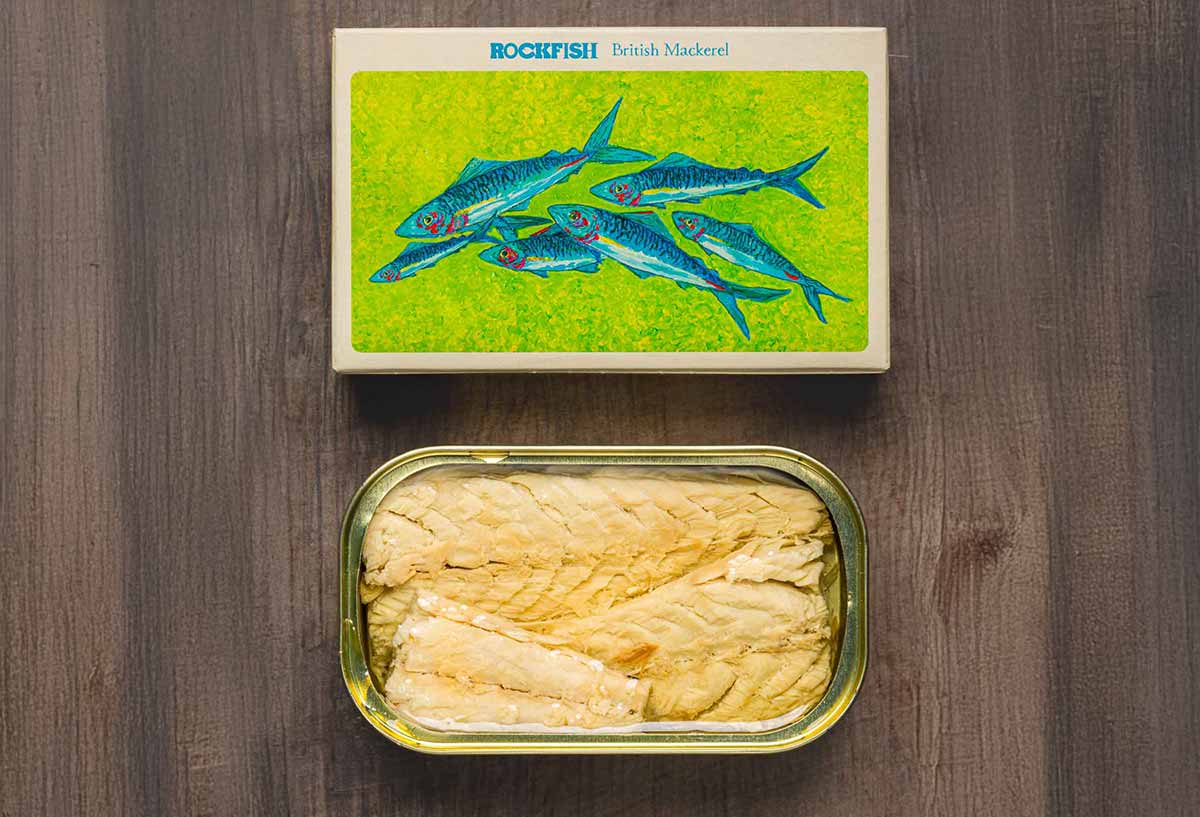 Rockfish Tinned British Mackerel - mobile