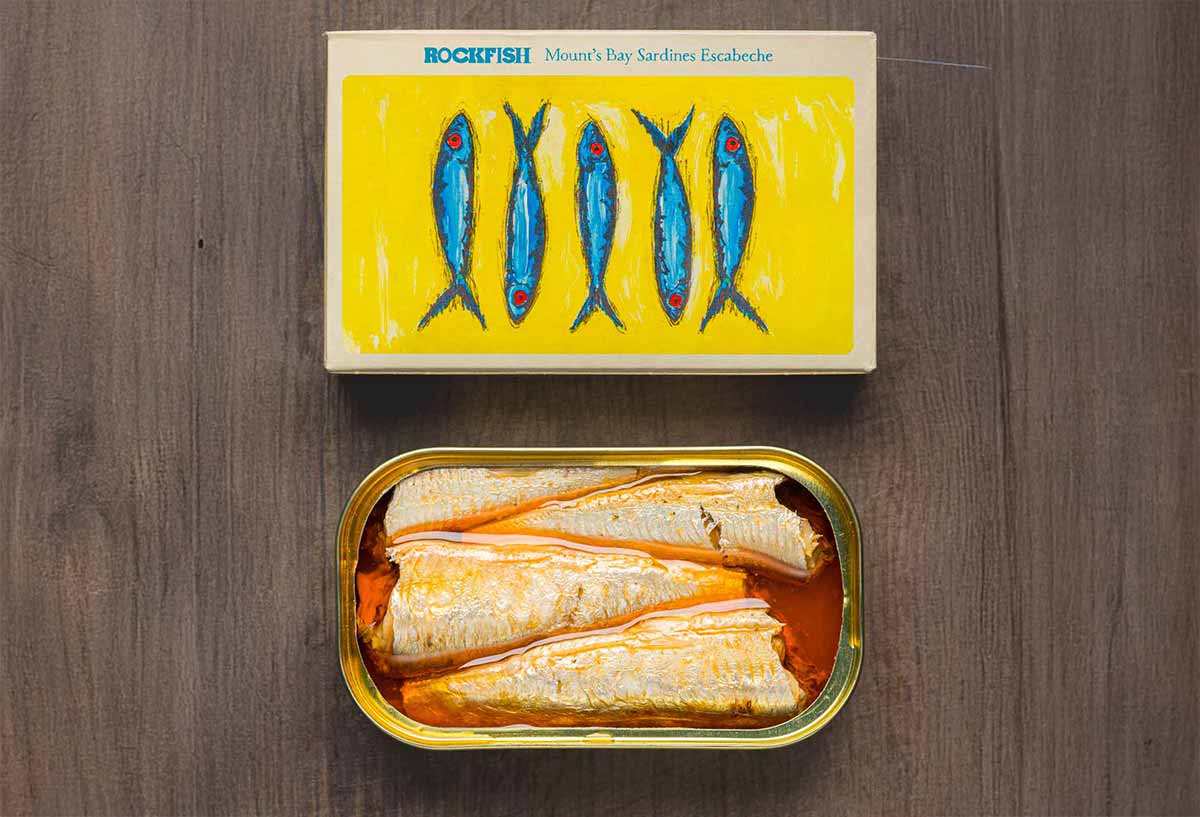 Rockfish Tinned British sardines Escabeche - mobile