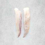 A children's sized portion of monkfish fillets from Rockfish