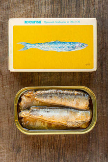 Rockfish Plymouth Anchovies in Olive Oil