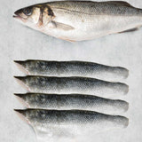 4 rod and line sea bass fillets from Rockfish
